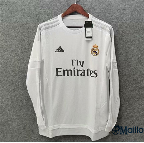 Maillot foot Classic 2015-16 Real Madrid Domicile Manche Longue