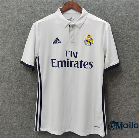 Maillot football Rétro 2016-17 Real Madrid Domicile
