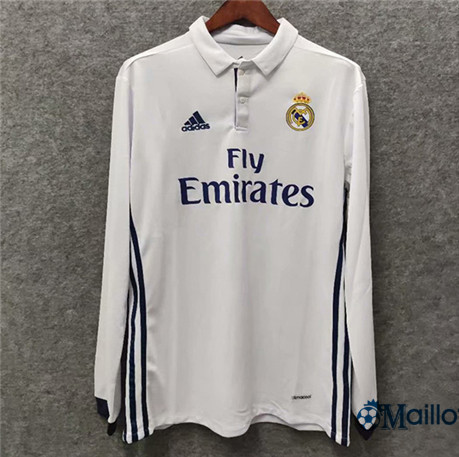 Maillot foot Classic 2016-17 Real Madrid Domicile Manche Longue