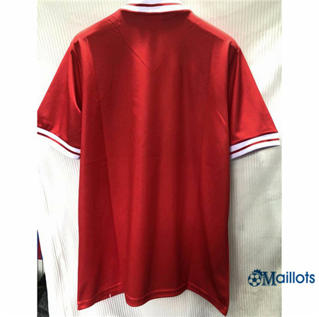 Grossiste Maillot football Rétro 1981-84 FC Liverpool Domicile Champions League