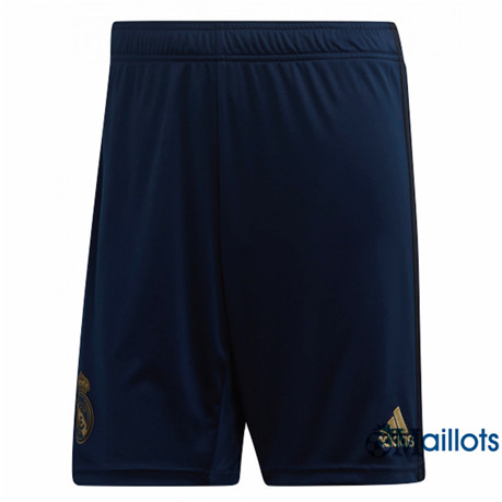 Maillot Short Foot Real Madrid Exterieur 2019 2020