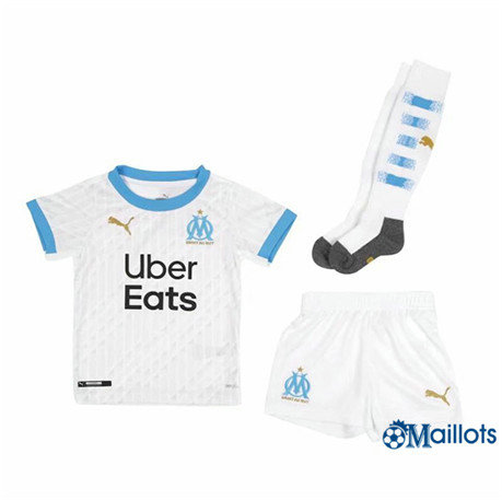 Grossiste Maillot foot Marseille Enfant Domicile 2020 2021