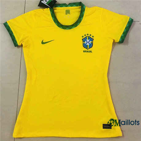 Omaillots Maillot foot Brésil Femme Domicile 2020 2021