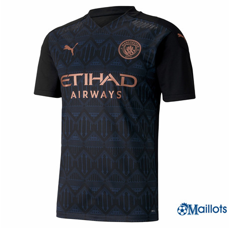 Omaillots Maillot foot Manchester City Exterieur 2020 2021