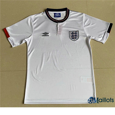 Maillot Rétro football Angleterre Domicile 1989