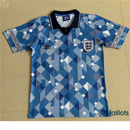 Maillot Rétro foot Angleterre Bleu 1990