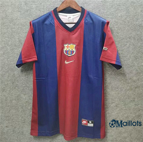 Maillot Rétro football Barcelone Domicile 1998-99