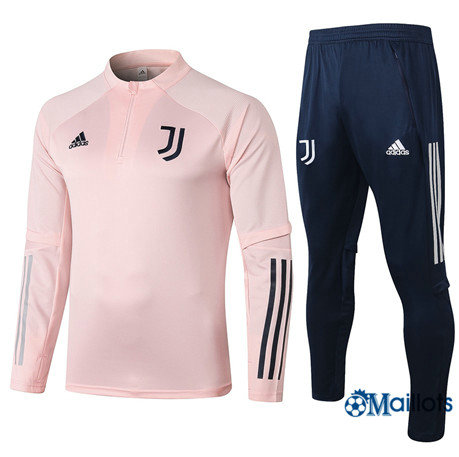 JuventusEnsemble Survêtements Juventus Foot Homme Rose 2020 2021