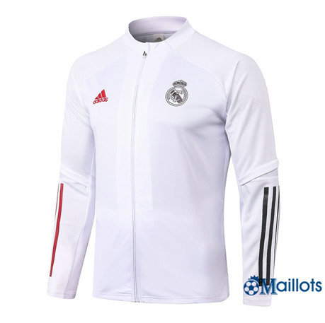 Veste Training Real Madrid Blanc 2020 2021