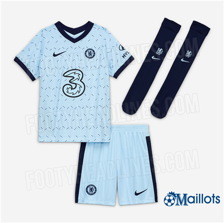 Ensemble Maillot foot Chelsea Enfant Exterieur 2020 2021