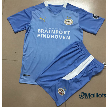 Ensemble Maillot football PSV Eindhoven Enfant Exterieur 2020 2021