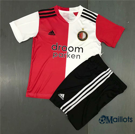 Ensemble Maillot football Feyenoord Enfant Domicile 2020 2021