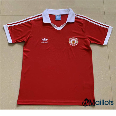 Maillot foot Manchester United Domicile 1980