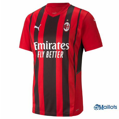 Grossiste Maillot Foot AC Milan Domicile 2021-2022