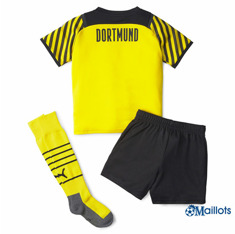 Grossiste Maillot Foot Borussia Dortmund Enfant Domicile 2021-2022
