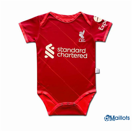 Grossiste Maillot Foot Liverpool baby Domicile 2021-2022