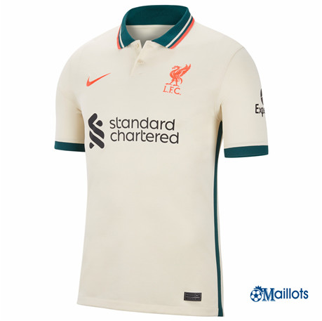 Grossiste Maillot Foot Liverpool Exterieur 2021-2022