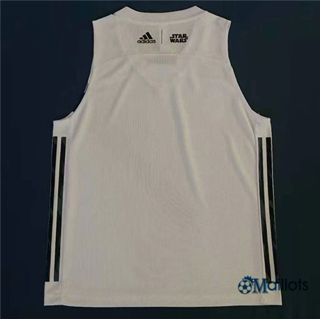 Grossiste Maillot Foot Real Madrid vest commemorative Blanc 2021-2022