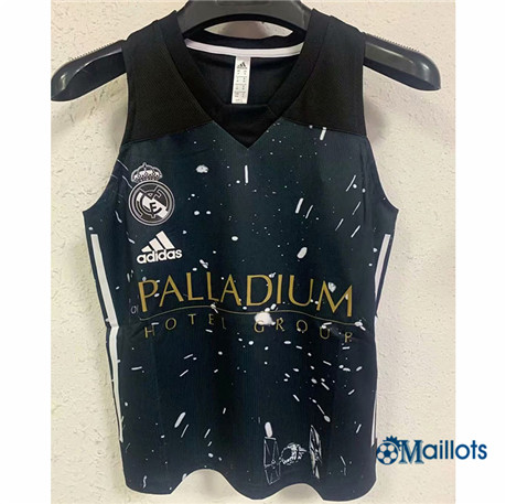 Grossiste Maillot Foot Real Madrid vest commemorative Noir 2021-2022