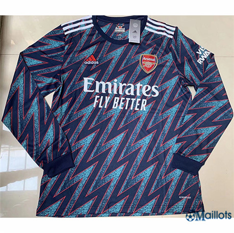 Grossiste Maillot foot Arsenal Third Manche Longue 2021-2022