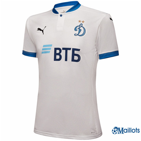 Grossiste Maillot foot Dynamo Moscow Exterieur Blanc 2021-2022