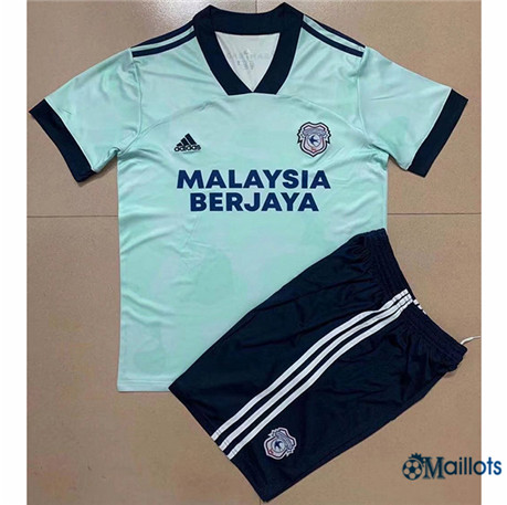 Grossiste Maillot foot Cardiff City Enfant Third 2021-2022
