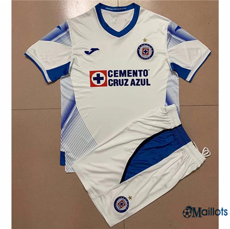 Grossiste Maillot foot Cruz Azul Enfant Domicile 2021-2022