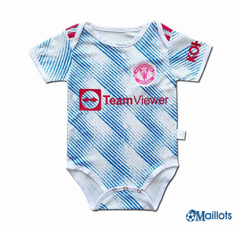 Grossiste Maillot foot Manchester United Exterieur baby 2021-2022