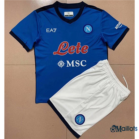 Grossiste Maillot de football Naples Enfant Domicile 2021-2022
