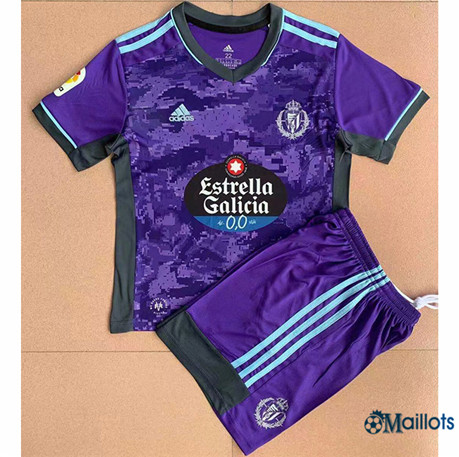 Grossiste Maillot foot Real Valladolid Enfant Exterieur 2021-2022