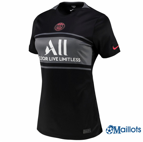 Grossiste Maillot foot PSG Femme Third 2021-2022