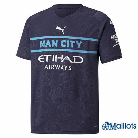 Grossiste Maillot foot Manchester City Third 2021-2022