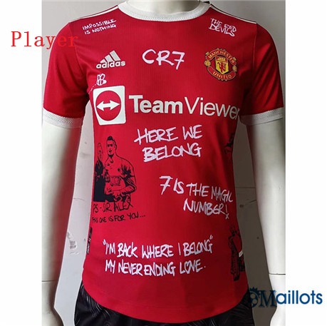 Grossiste Maillot foot Player Version Manchester United Special Version 2021-2022