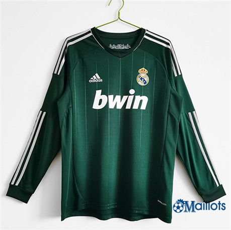 Grossiste Maillot foot sport Rétro Real Madrid Third Manche Longue 2012-13