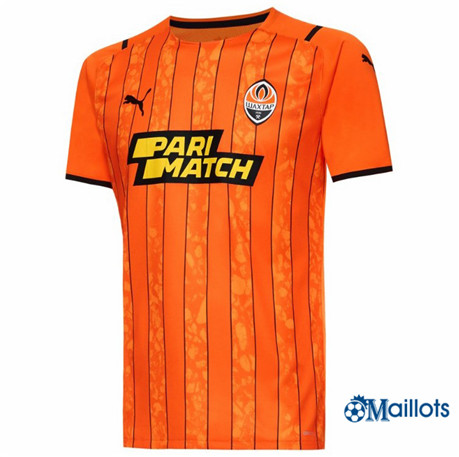 Grossiste Maillot foot Shakhtar Donetsk Domicile Orange 2021-2022