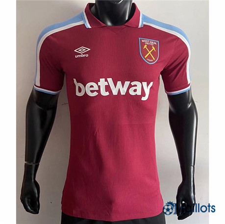 Grossiste Maillot Foot Player West Ham United edition Domicile 2021 2022