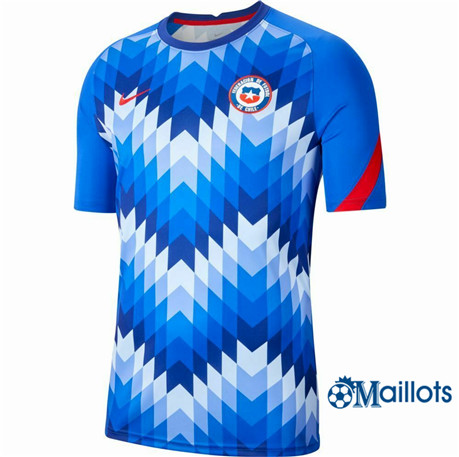 Grossiste Maillot Foot Chile Pre Match Training 2020-2021