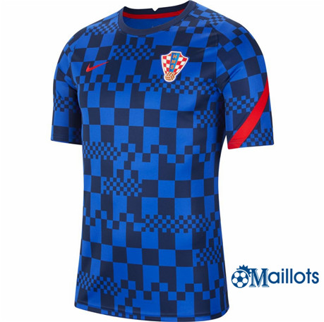 Grossiste Maillot de football Croatie training 2021-2022