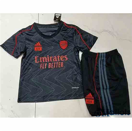 Grossiste Ensemble Maillot foot Arsenal kid 424 limited collection Gris 2021-2022