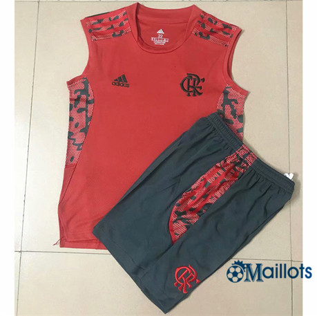 Grossiste Ensemble Maillot foot Flamengo Enfant training 2021-2022