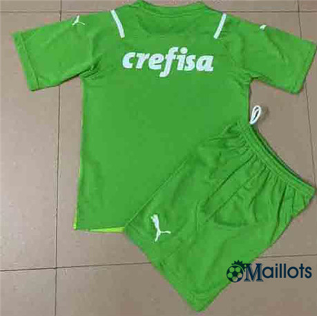 Grossiste Ensemble Maillot foot Palmeiras Enfant Gardien de but Vert 2021-2022 | omaillots