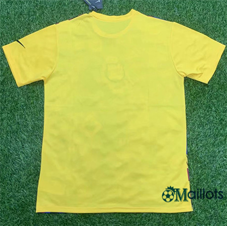 Grossiste Maillot Foot Barcelone Jaune 2021-2022 | omaillots