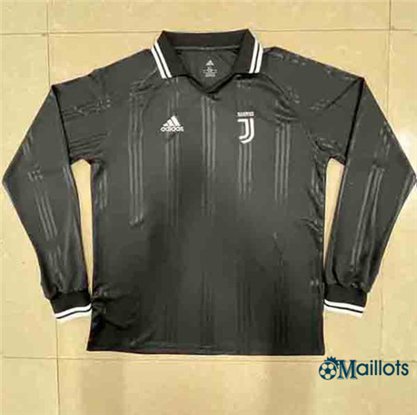 Grossiste Maillot Foot Juventus Pre-Match training Manche Longue 2021-2022