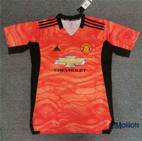 Grossiste Maillot Foot Manchester United orange Pre-Match training 2021-2022