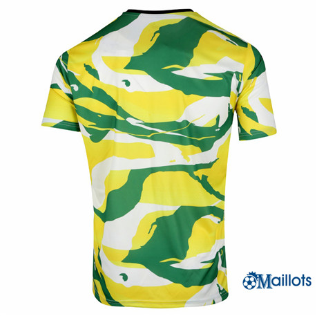 Grossiste Maillot Foot Marseille OM Africa 2021-2022 Collectors Jaune/Vert 2021-2022 | omaillots