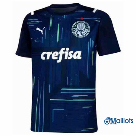 Grossiste Maillot de football Palmeiras Bleu Gardien de but 2021-2022