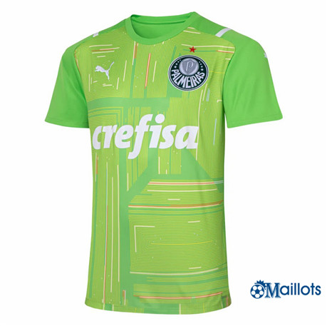 Grossiste Maillot Foot Palmeiras Vert Gardien de but 2021-2022