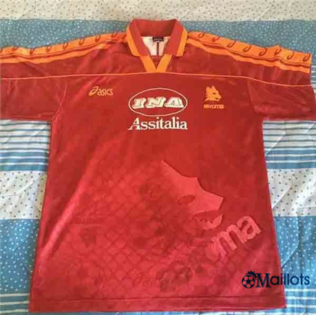 Grossiste Maillot sport Vintage AS Roma Domicile 1995-96