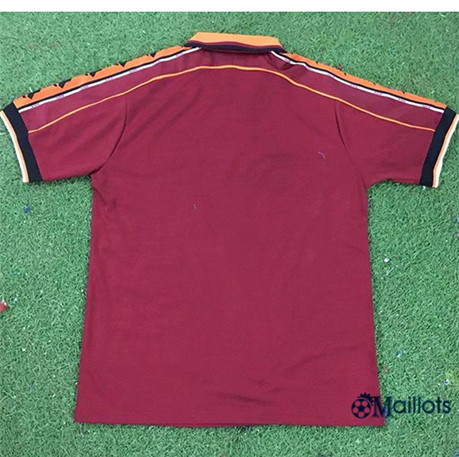 Grossiste Maillot sport Vintage AS Rome Domicile 1998-99 | omaillots