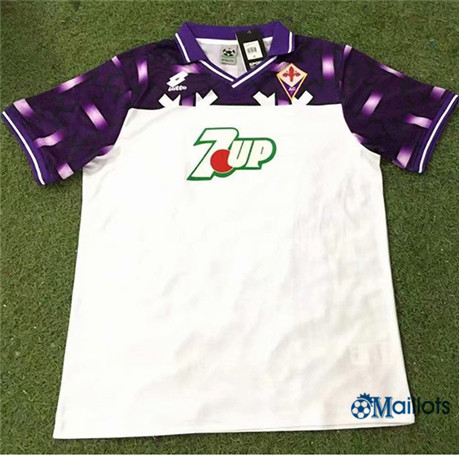 Grossiste Maillot sport Vintage Fiorentina Exterieur 1992-93